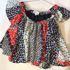 Vintage, Floral Crop Top